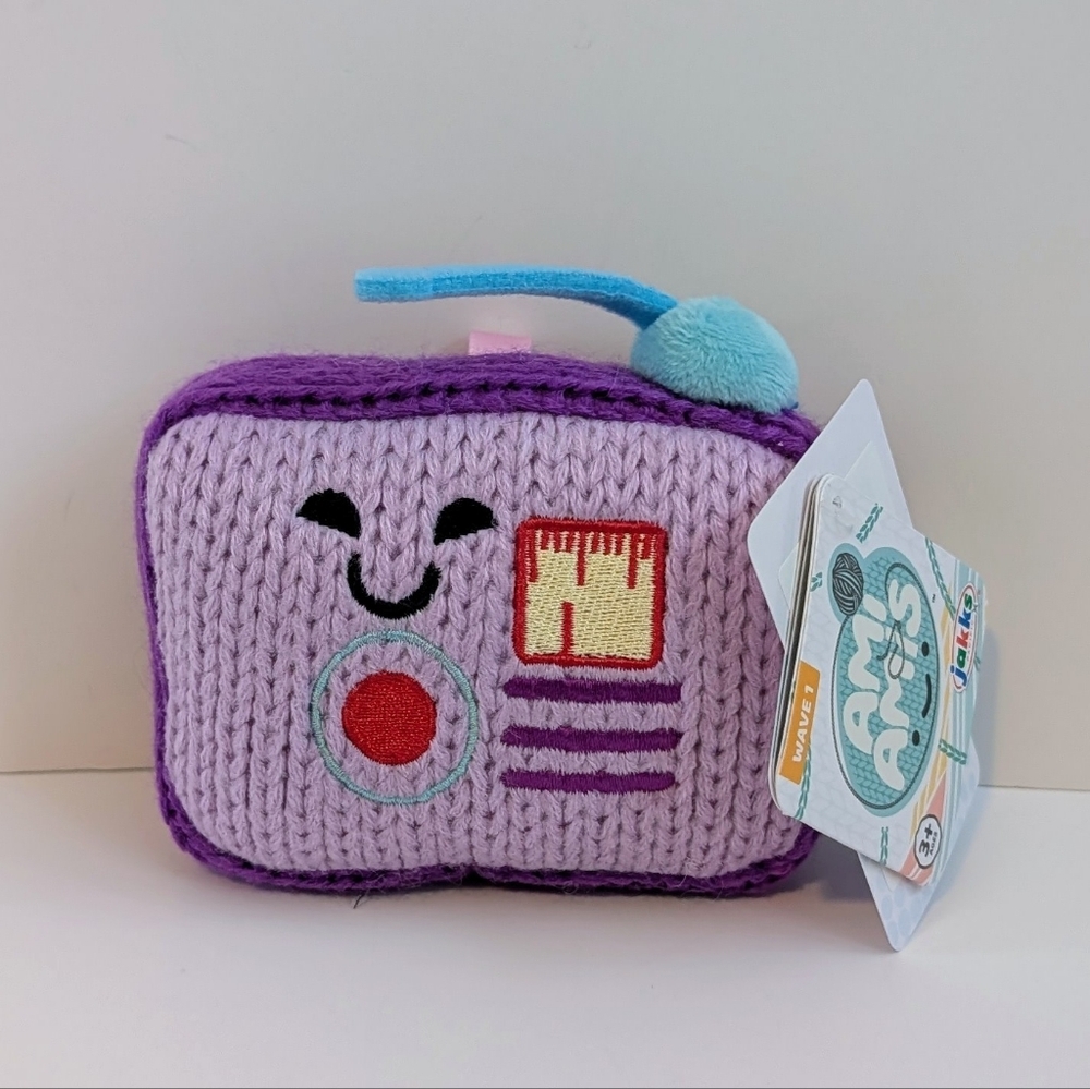 RARE Jakks Ami Amis Crochet Plush - Retro Addie - Wave 1 - NWT